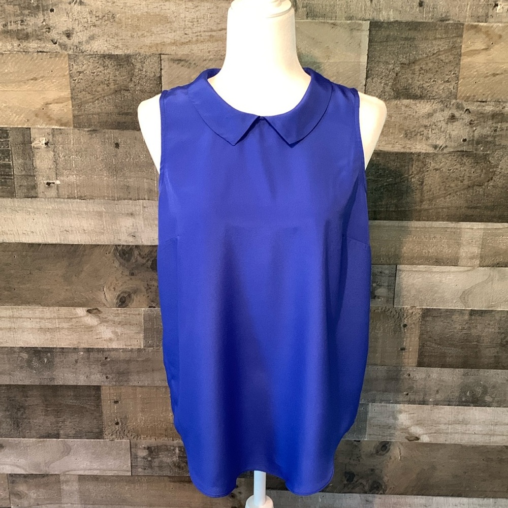 Gap Sleeveless Top with Peter Pan Collar Size M